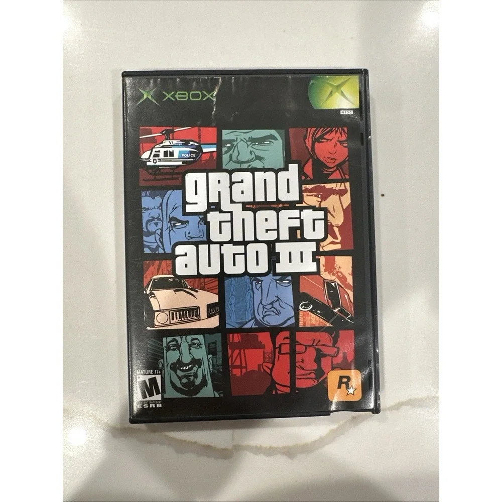 Grand Theft Auto III 3 Xbox Blockbuster Edition CIB - Tested - Complete Rare